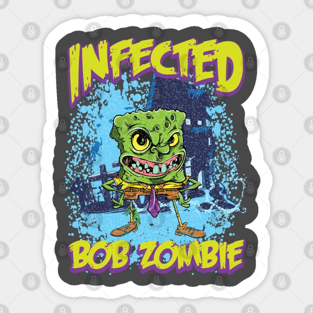 Infected Sticker by Dark Planet Tees